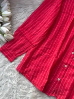 Casual Red Stripe Shirt - Image 3
