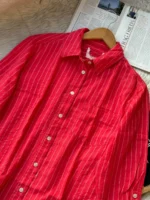 Casual Red Stripe Shirt - Image 2