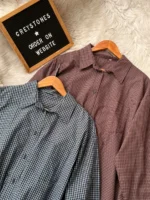 Check printed shirt - Image 3