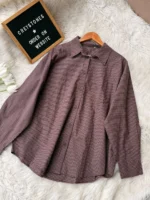 Check printed shirt - Image 2