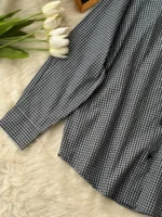 Check printed shirt