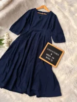 Corduroy Long dress - Image 4