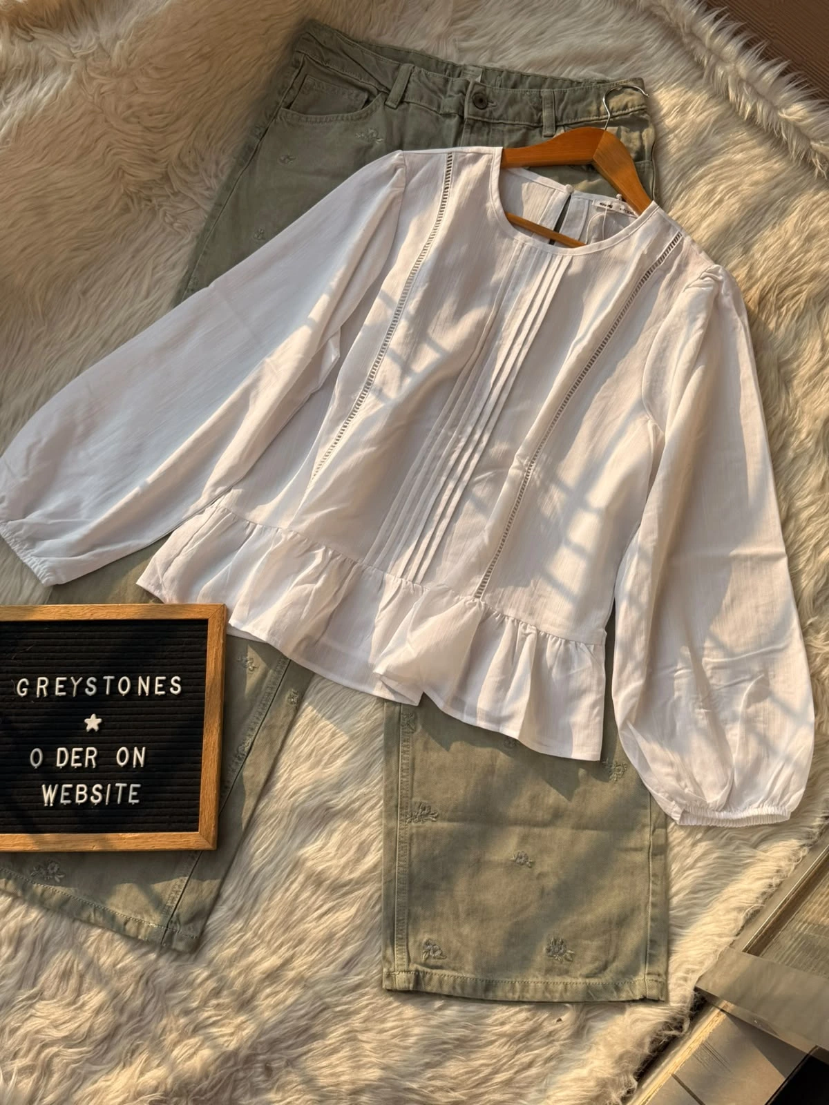 Cute Cotton Top white Cute Cotton Top