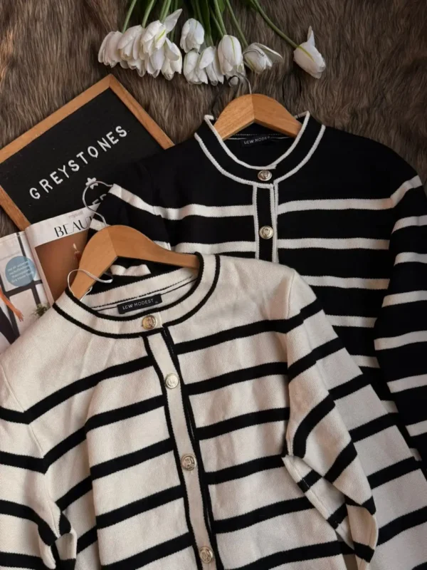 Knitted Jacket Top