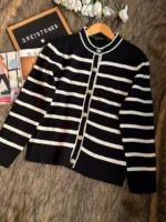 Knitted Jacket Top - Image 2