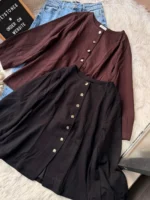 Korean Waist Shaped Cardigan