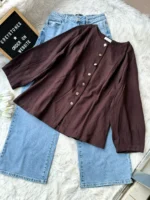 Korean Waist Shaped Cardigan - Image 2
