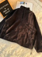 Textured Sherpa Fleece Jacket - Image 2
