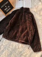 Textured Sherpa Fleece Jacket - Image 3