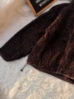 Textured Sherpa Fleece Jacket - Image 4
