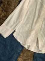 Textured White Shirt - Image 3
