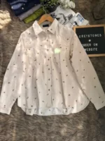 corduroy embroidered shirt